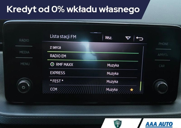 Skoda Kamiq cena 82000 przebieg: 42444, rok produkcji 2019 z Sosnowiec małe 254
